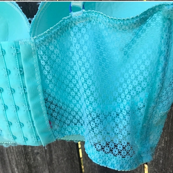 💐 lacy aqua bra - Picture 3 of 6